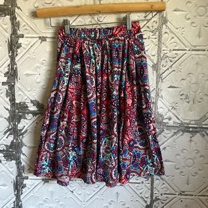 Gorgeous paisley twirl skirt